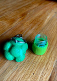 broccoli stash keychains