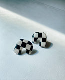 arch checkered studs