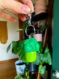 broccoli stash keychains